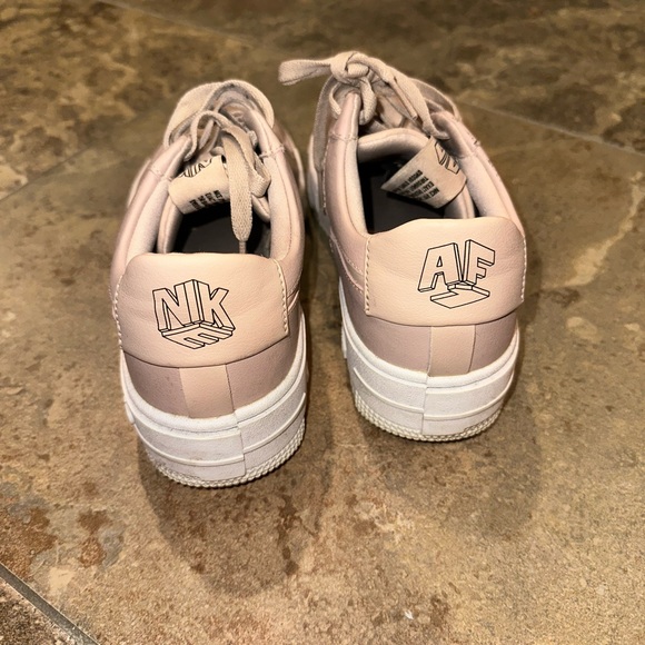 Nike Air Force 1 Pink Sneakers - Picture 3 of 5